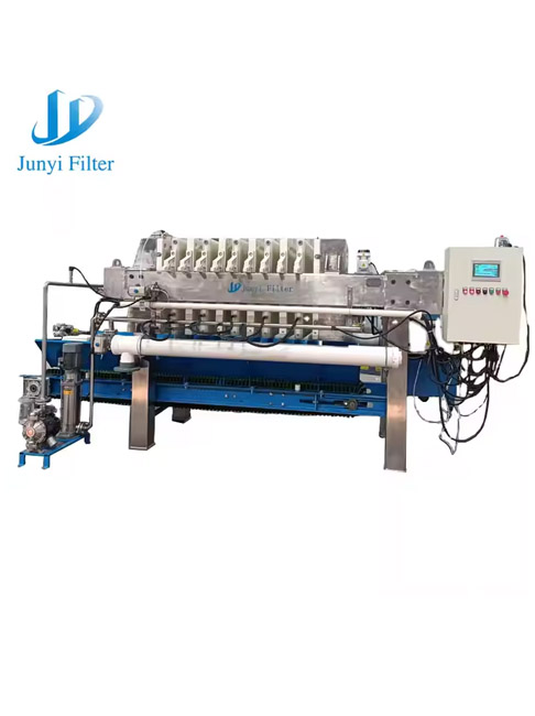 High-Temperature Resistant Membrane Filter Press with PLC Control for Industrial Applications
