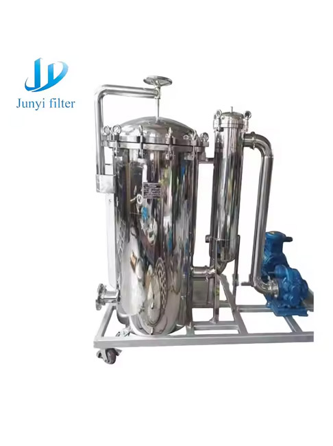 Corrosion Resistant Beer Brewery Diatomite Earth Filter with Pump