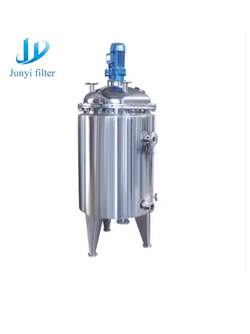 High Quality Stainless Steel Homogenization Mixing Tank With Top Agitator to Ensures Thorough Mixing