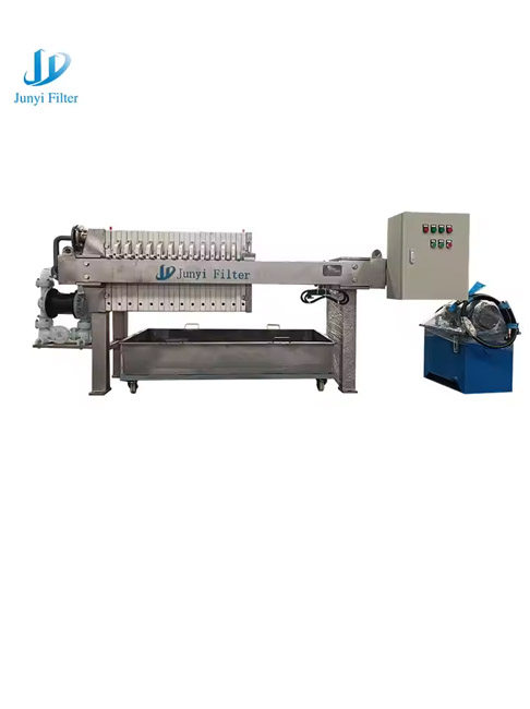 Stainless Steel Plate and Frame Filter Press for Sewage Treatment