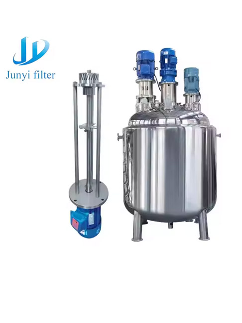 Industrial Food Liquid Heating Mixing Tank: 1000L SS304/316 with Agitator