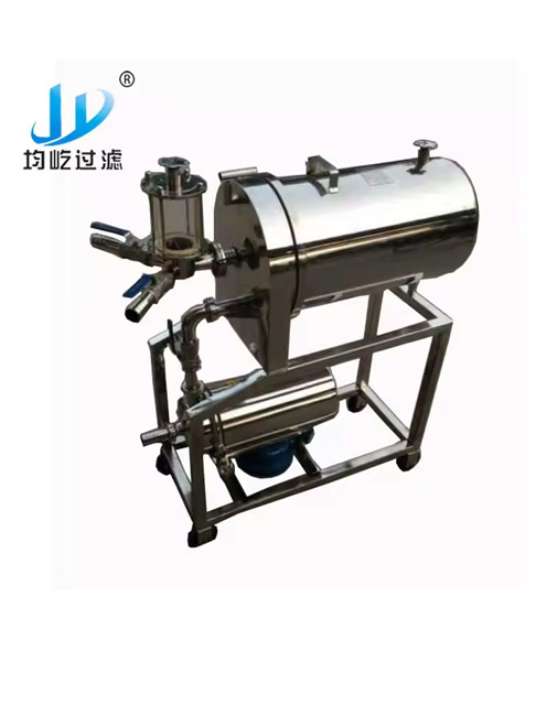 Low Cost Brewery Diatomite Filter Unit with PLC Control