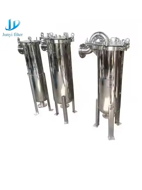 Top in SS Flexible Use Single Bag Filter for Oil Water Filtration