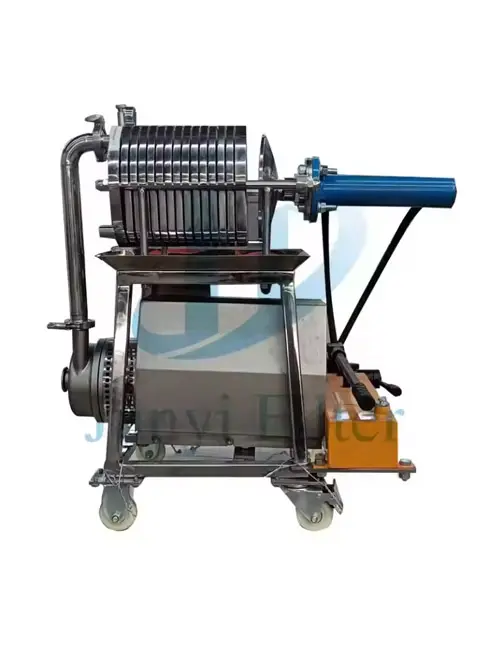 Small Multilayer Stainless Steel Filter Press Precision Beer Purification Manufacturing Plants Filte