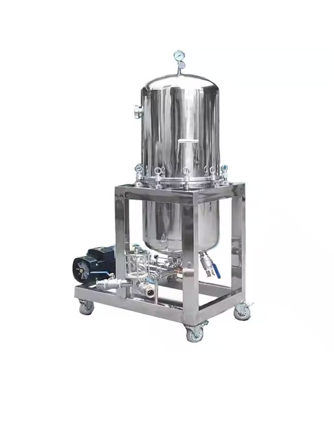 1000L/H Beer Malt Filtration Candle Diatomaceous Earth Lenticular Filter