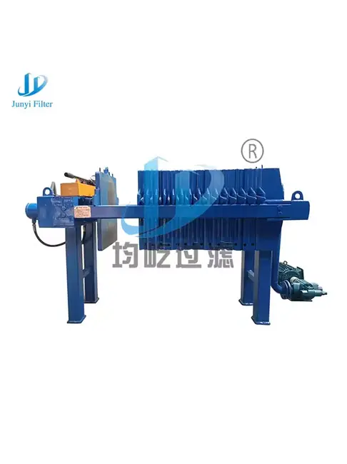 High Solid Recovery Rate Plate Frame Filter Press for Ceramics Industry