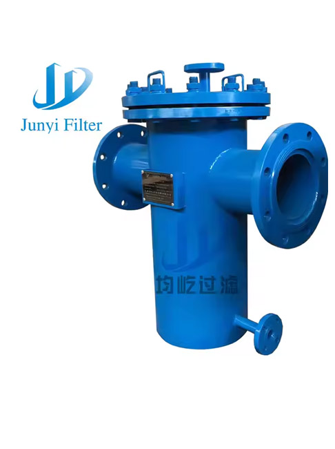 Manually Operated Stainless Steel Basket Filter for Wastewater Treatment